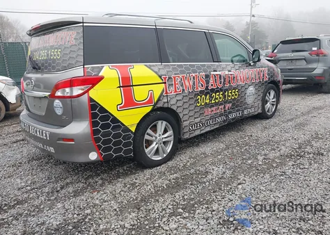 2012 Nissan Quest Sl from USA, damaged, VIN JN8AE2KP0C9031815